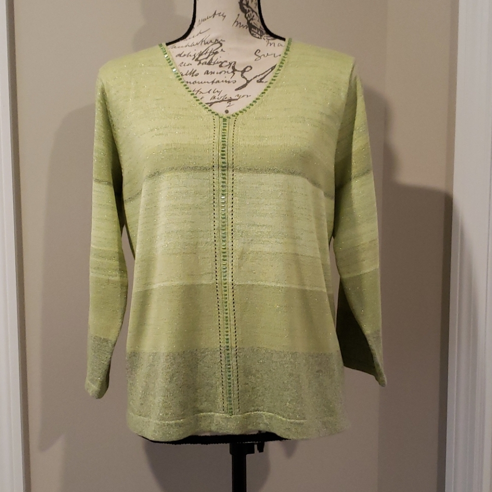 EUC JH Collectibles Embellished Sweater XL